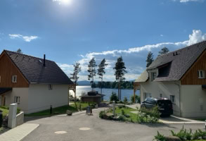 Lakeside Village resort at Lipno Lake